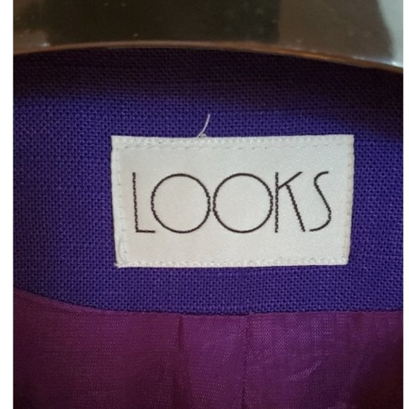 Two piece deep purple suit - Picture 5 of 7